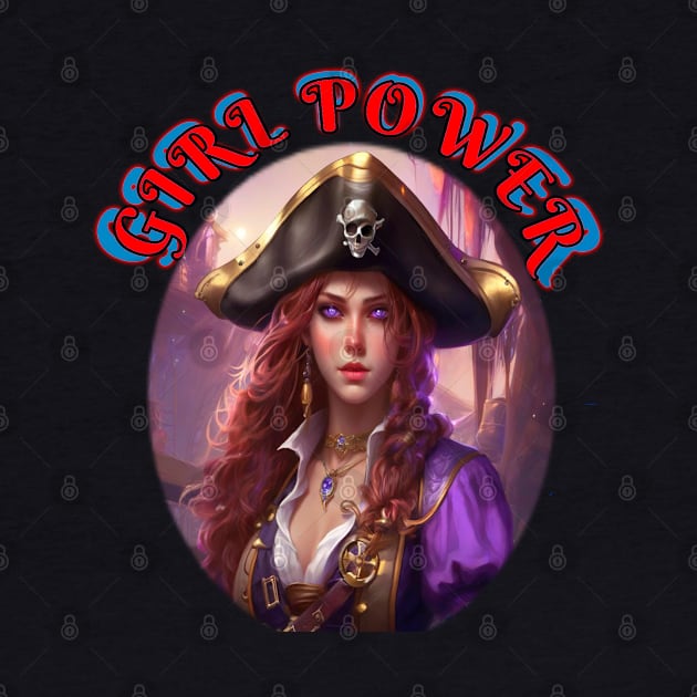 Girl power purple pirates girls only by sailorsam1805